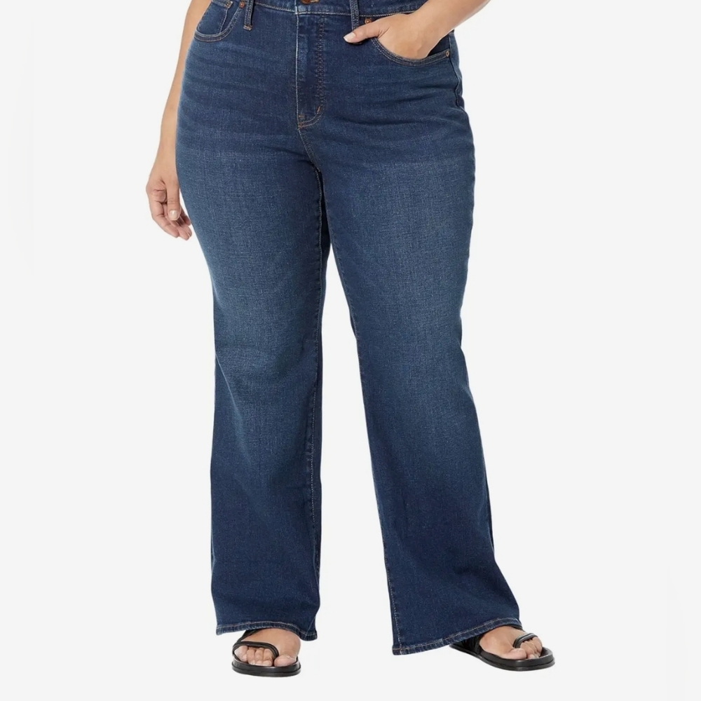 NWT Madewell Plus Skinny Flare Jeans, Size 20 W
